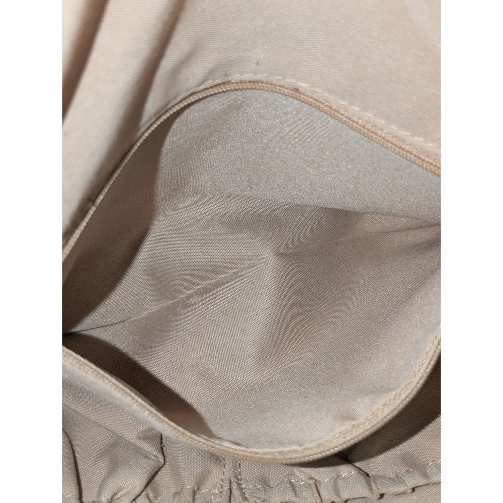 The Sak Sequoia Leather Hobo Shoulder Bag Purse Golden Tan Color
